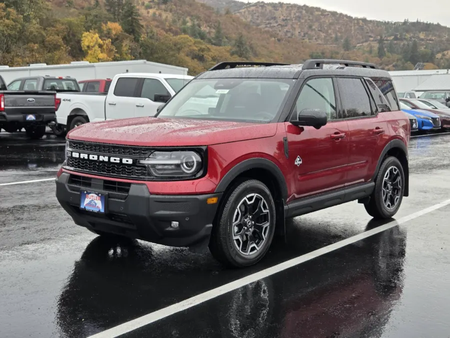2026 Ford Bronco Sport in Ruby Red Metallic Tinted Clearcoat