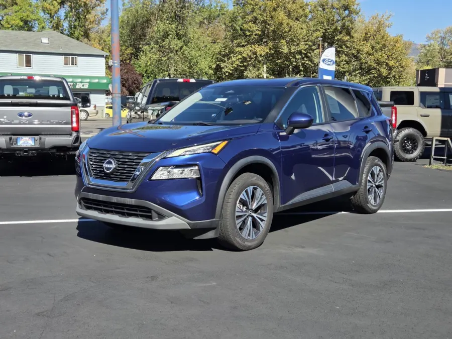 2023 Nissan Rogue in Caspian Blue Metallic