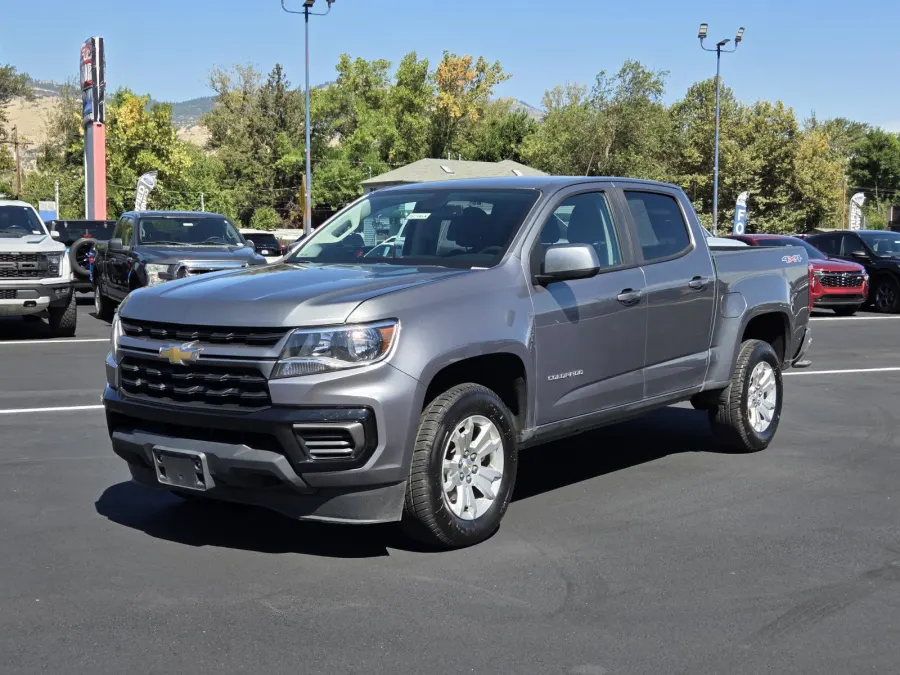 2021 Chevrolet Colorado in Satin Steel Metallic