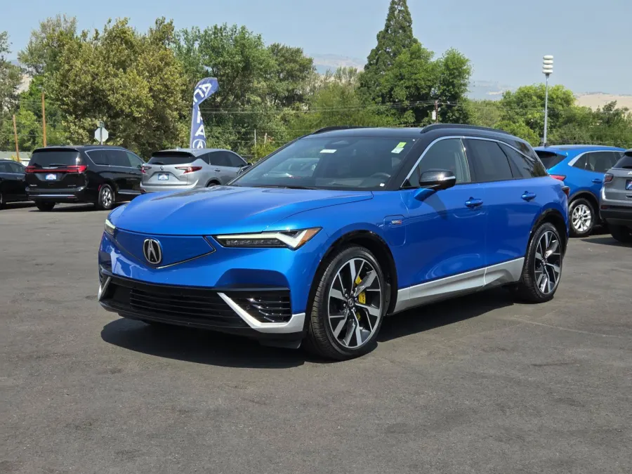 2024 Acura ZDX in Double Apex Blue Pearl