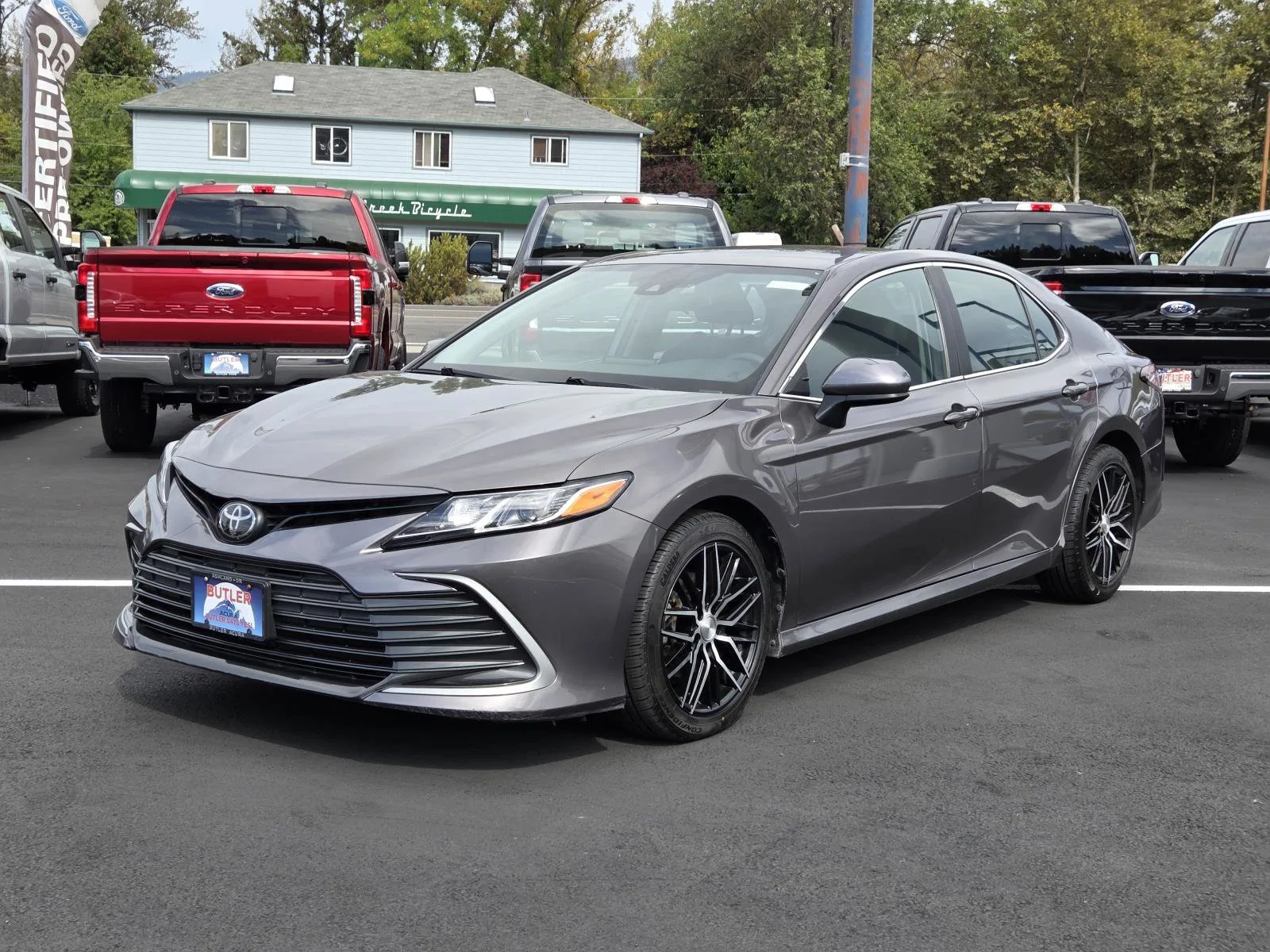 2022 Toyota Camry LE in Predawn Gray Mica