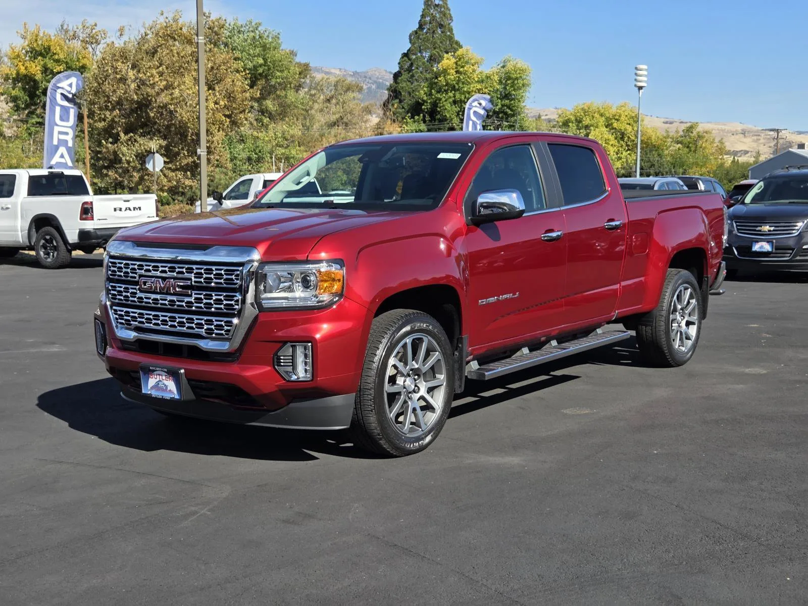 2021 GMC Canyon 4WD Denali in Cayenne Red Tintcoat