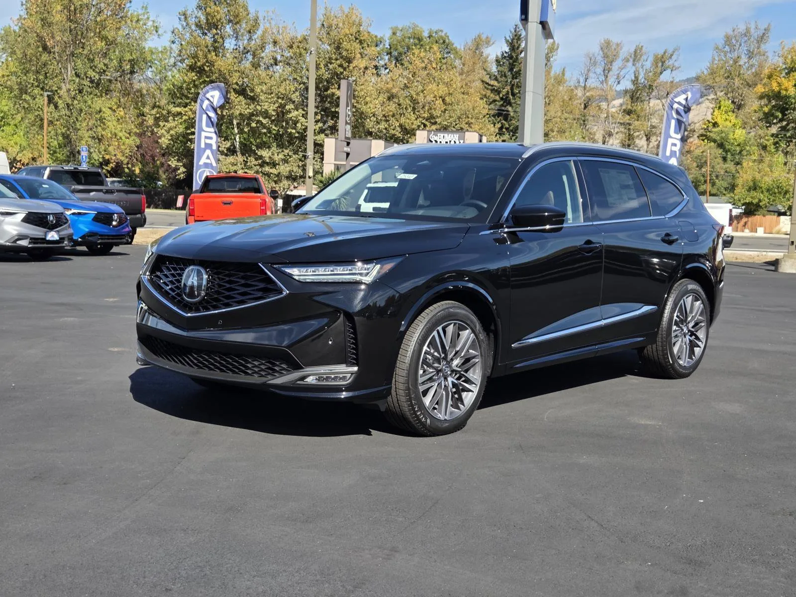 2026 Acura MDX w/Advance Package AWD in Majestic Black Pearl