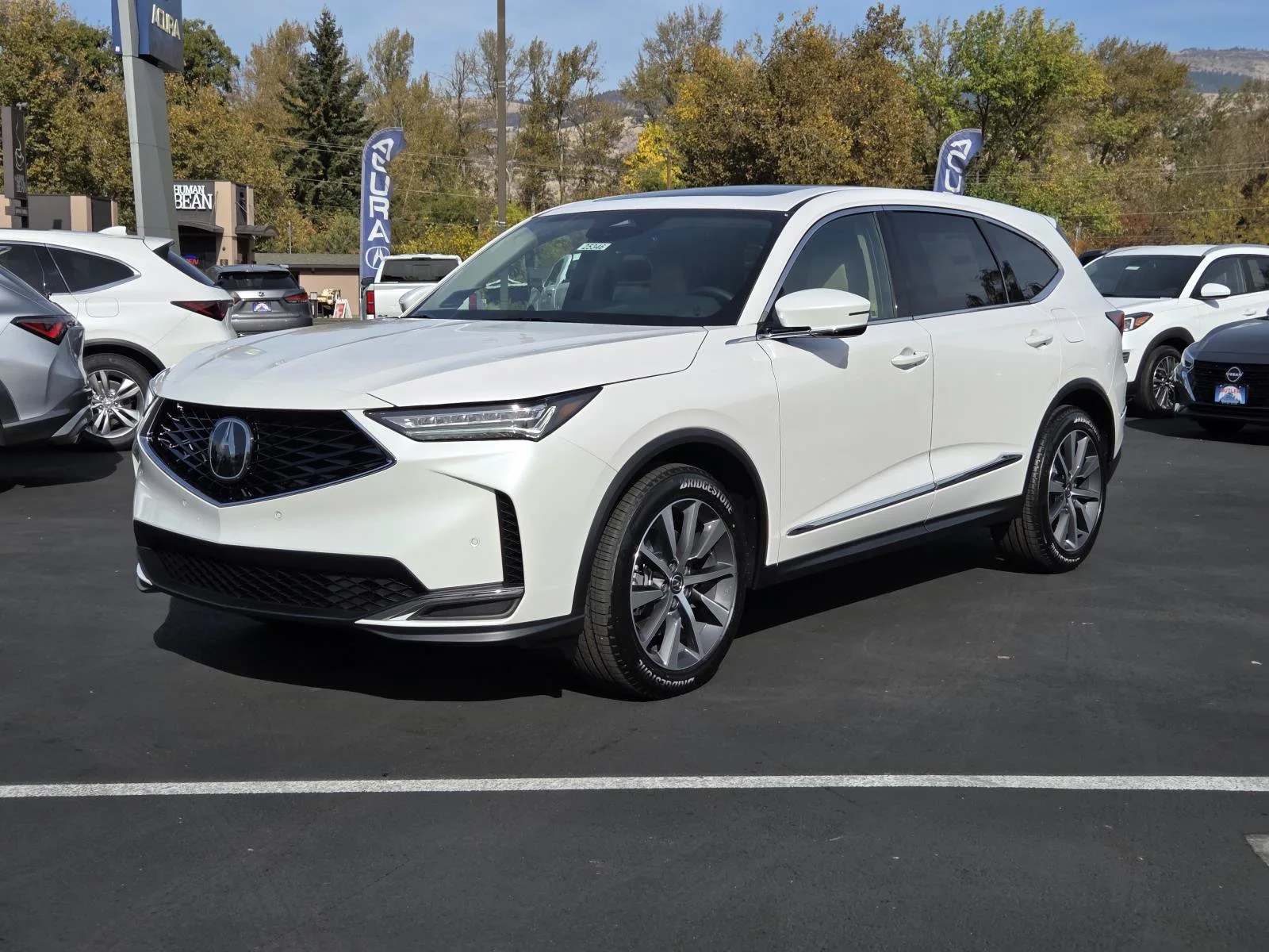 2026 Acura MDX w/Technology Package AWD in Platinum White Pearl