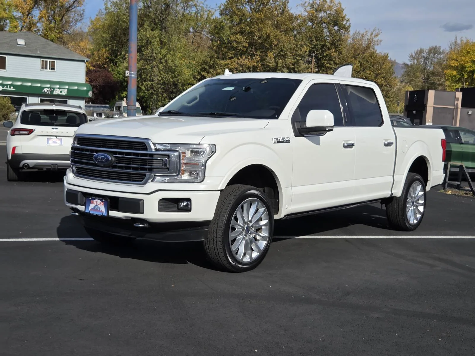 2020 Ford F-150 Limited in White Metallic