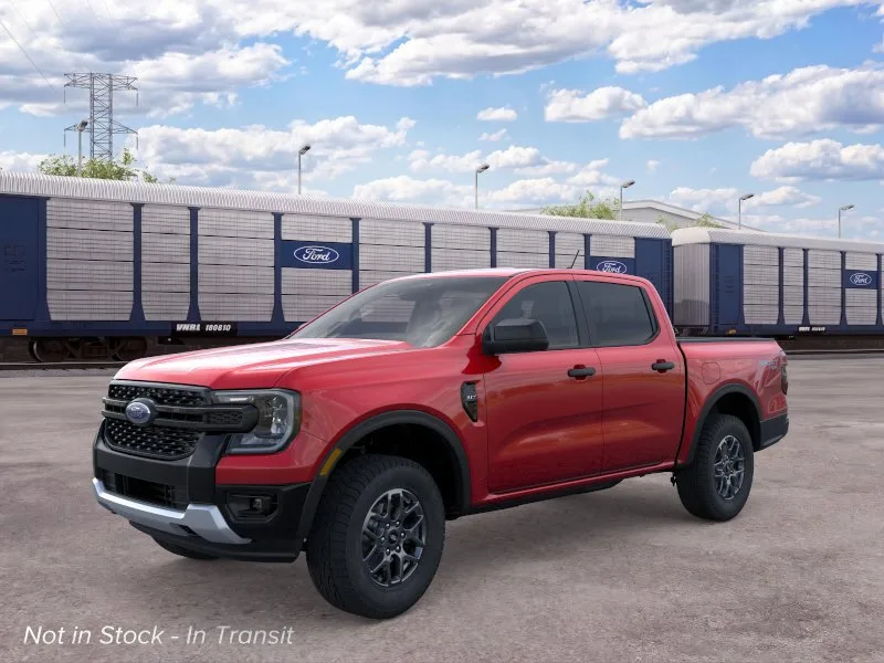 2026 Ford Ranger XLT in Ruby Red Metallic Tinted Clearcoat