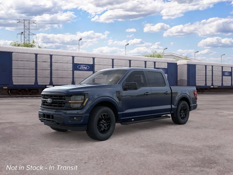 2026 Ford F-150 XLT in Antimatter Blue Metallic