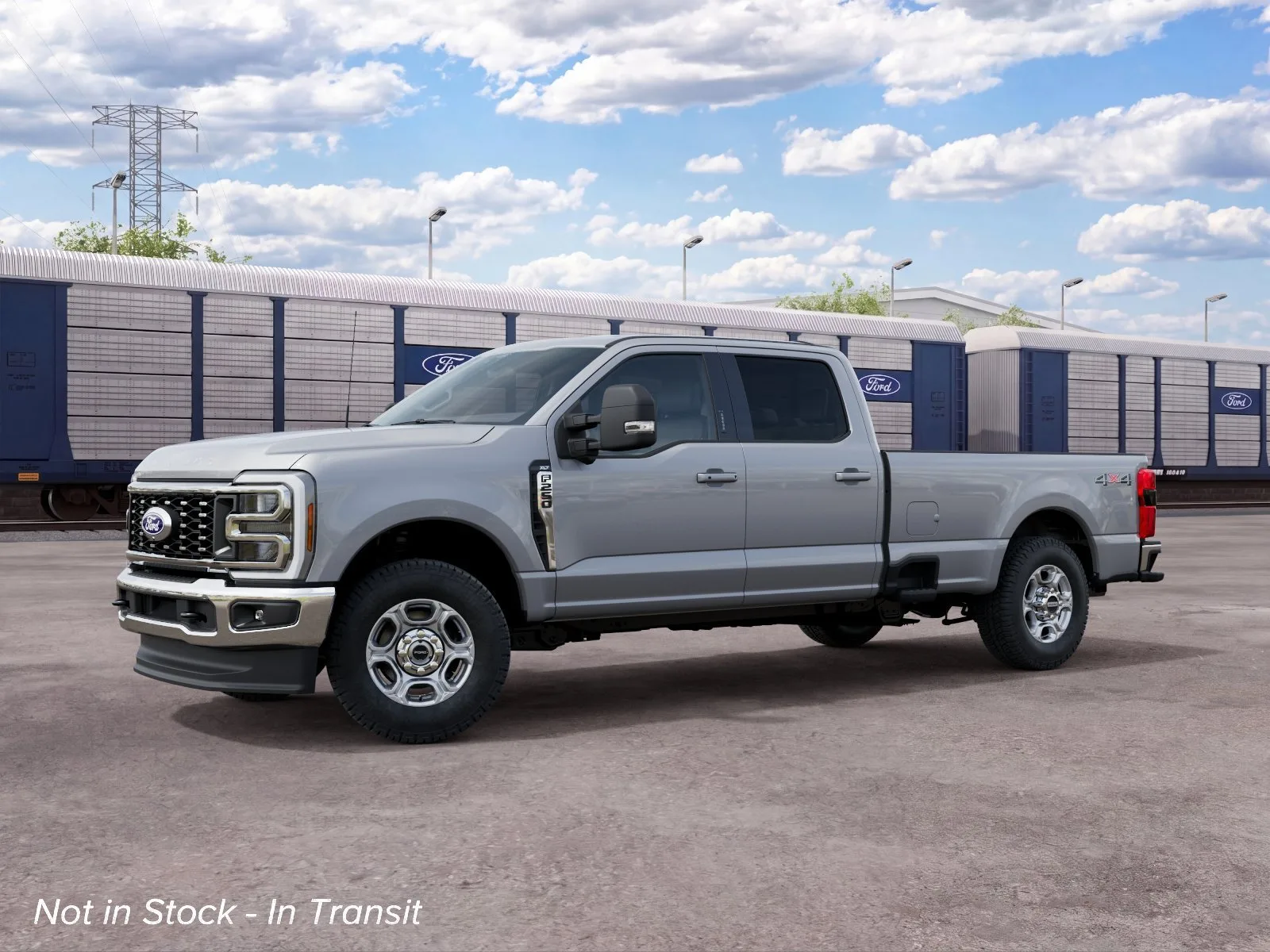2027 Ford Super Duty F-250 SRW XLT in Iconic Silver Metallic