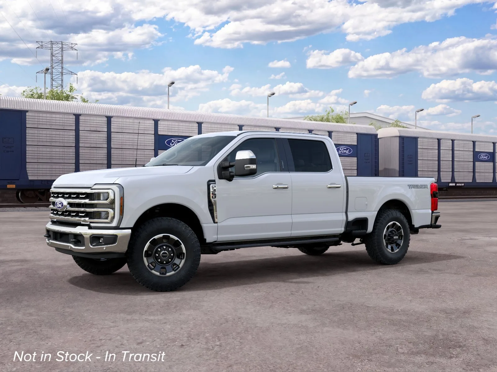 2027 Ford Super Duty F-350 SRW LARIAT in Star White Metallic Tri-Coat