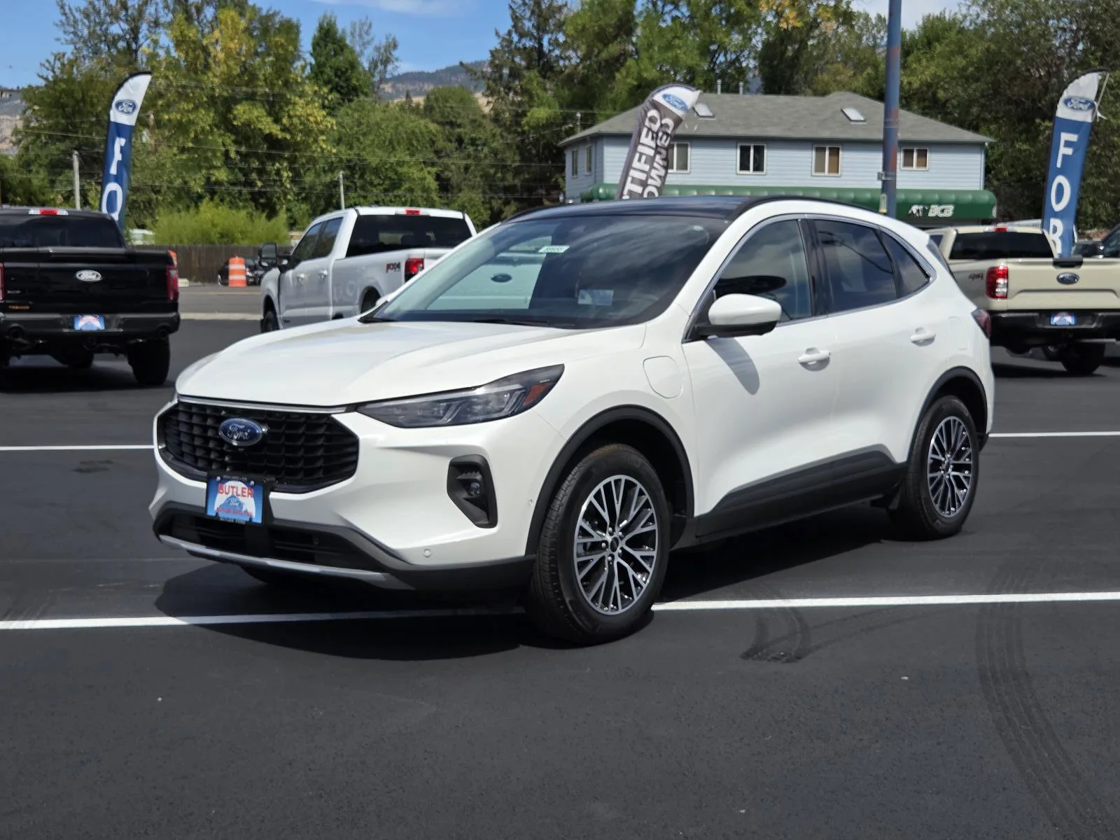 2024 Ford Escape PHEV in Star White Metallic Tri-Coat